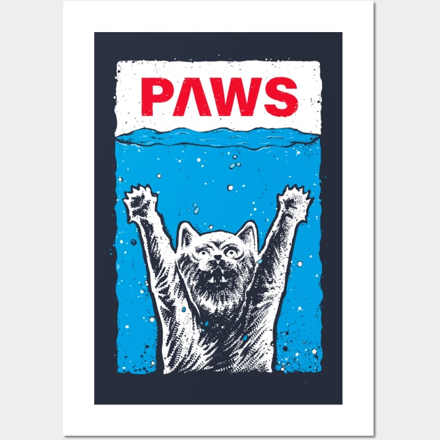 Paws Meow Wall Art by barmalisiRTB